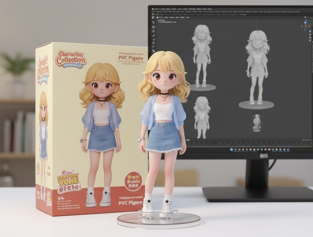 Nano Banana generated anime figure example 7